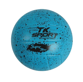 М'яч волейбольний TK Sport C 44412 Пу 300 грам блакитний