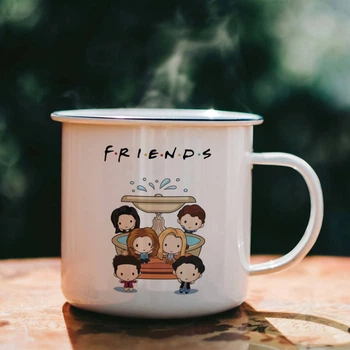 Чашка металева серіал Друзі Friends 330 мл (ДР031389)