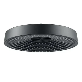 Потолочная лейка для душа Koer KP-0403-07-OH 300мм, черная, 1/2 дюйма (KR4998)