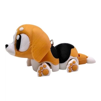 3D Брелоки "CUTE BEAGLE / Милый БИГЛЬ", Keychain, 3D печать