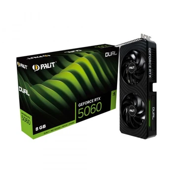 PALIT-XPERTVISION Відеокарта Palit nvidia rtx5060 dual 8gb gddr7 128 bit 3-dp hdmi rtx5060 dual 8gb gddr7