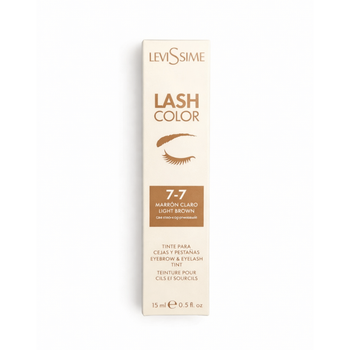 Lash Color Краска 7-7 для бровей и ресниц, цвет светло-коричневый, 15ml
