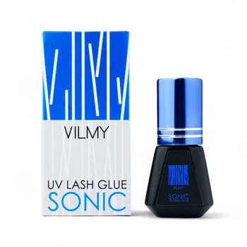 UV-клей для LED-наращивания ресниц SONIC (синий) 0,5-1 сек, 5 мл