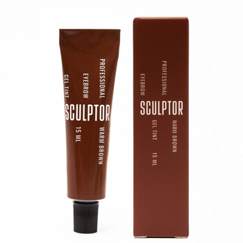 Гель-краска для бровей Warm Brown 15ml