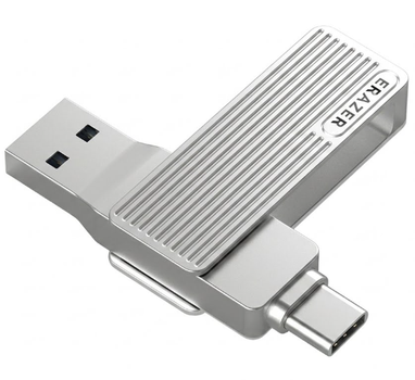 Флеш память USB Lenovo F500 256GB Type-C USB 3.2 Silver