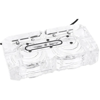 Резервуар Alphacool Eisdecke D5 Dual Acrylic Attachment (13312)