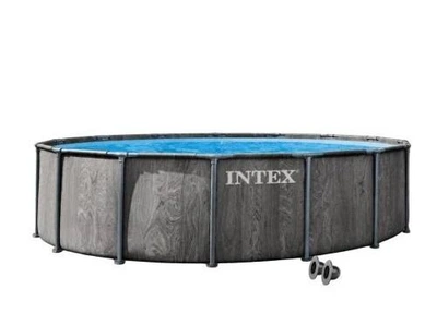 Каркасний басейн Intex 26742-0 круглий на 16805 л з ПВХ та сталі 457 х 122 см (9-163-26742-0)