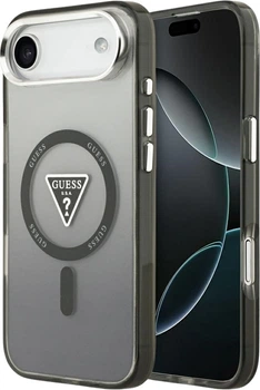 Чохол Guess IML Gradient Triangle Logo MagSafe для Apple iPhone Air Black (GUHMP17MHGTMLCGK)