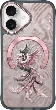 Чохол Nimmy Magnetic Fantasy Animal MagSafe для Apple iPhone 16 Rose Gold (N-CXMHDW-IP16-02)