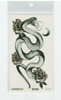 Татуювання тимчасове Tattoo AM 9 х 16 см (AM-038)