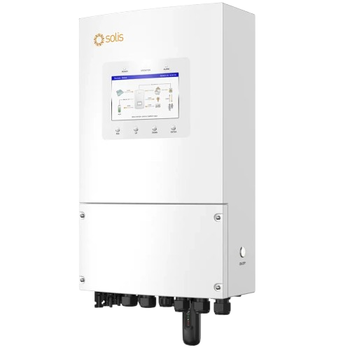 Гібридний інвертор із чистою синусоїдою Solis S6-EH1P8K-L-PLUS 1 фаза 8 кВт 190А CAN/RS485 Білий
