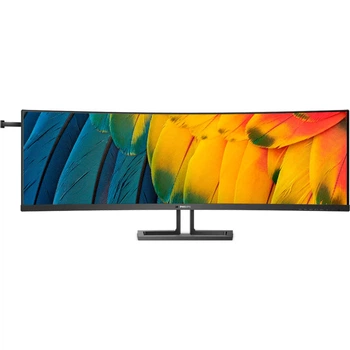 Монитор изогнутый 44.5" Philips 45B1U6900C/00 VA 5120x1440 75 Гц 450 кд/м² колонки 2x5 Вт USB-C GbE Black
