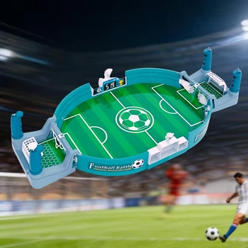 Футбол настольная игра для детей портативная Football Battle складной мини футбол с 2 мячами