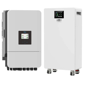 Комплект автономного енергопостачання Deye SUN-15K-SG05LP3-EU-SM2 15 кВт + Biom Professional BALFP-512314-V2 16 кВт·год White