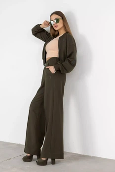 Костюм бомбер и брюки-палаццо TOTALFIT SET1-LD36 2XL