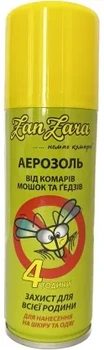 Средство репеллентное ТМ «ZanZara» (защита 4 часа. Для всей семьи) 100 мл