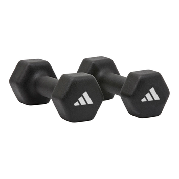 Гантели Adidas Hex Neoprene Dumbbell 2шт.*4 кг. (пара), шестигранная гантель с неопреновым покрытием (ADWT-11404-NL)