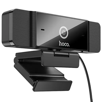Веб-камера для компьютера Hoco D100 1,5 м USB 1080P Черный (D100)