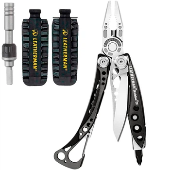 Набір Мультитул Leatherman Skeletool CX 830923 + Тріскачка Leatherman 931030 + Комплект біт Bit Kit 2 половини