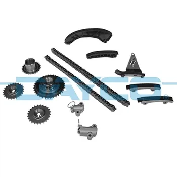 DAYCO HYUNDAI К-кт цепи ГРМ (2 цепи+3 шестерни+2 натяжителя+4 успок.)ACCENT 1.5 05-, KIA CEE\'D 1.6 06- KTC1096 Dayco (KTC1096)