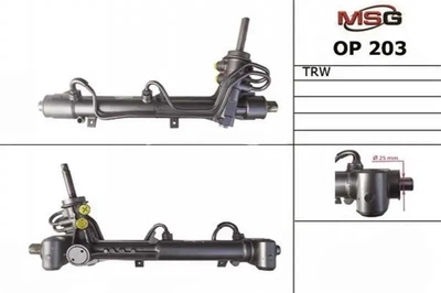 Рульова рейка з ГПК нова Opel Zafira B 05-12, Opel Astra H 04-14, Opel Astra G 98-05 MSG OP203 MSG (OP203)