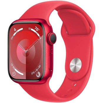 Смарт-годинник Apple Watch Series 9 GPS, 41mm, (PRODUCT)RED, (PRODUCT)RED Sport Band, M/L (Grade B) - Б/В