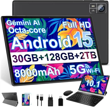 Планшет 10.1" SUAAT S10 (8+22)/128Gb 8 ядер Android 15 8000 mAh Черный (102022925) - Уценка