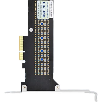Адаптер EB-LINK PCIe 4.0 x4 на M.2 NVMe для SSD, однопортовый
