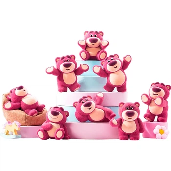 52TOYS История игрушек Клубничка Медведь IT'S ME Слепой бокс Модная фигурка-игрушка для демонстрации Одиночная игрушка Подарок на весну