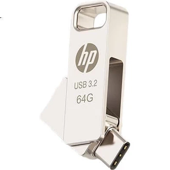 Флеш память USB HP X206c 64GB USB 3.2 Gen1 + Type-C