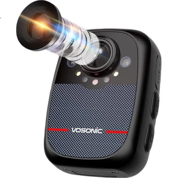 Нагрудна камера VOSONIC B1 для правоохоронних органів, портативна нагрудна камера високої чіткості, відеореєстратор, портативний інспекційний пристрій для правоохоронних органів, карта пам'яті не потрібна