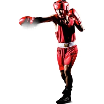 Боксерский костюм Jiurishan Sanda Muay Thai профессиональный тренировочный L