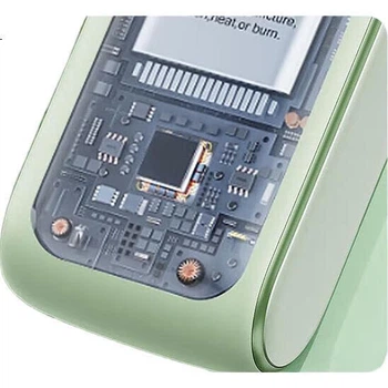 Міні-вентилятор MINISO, портативний високошвидкісний потужний вентилятор з USB-зарядкою, невеликий електричний вентилятор для вулиці, для студентів і відпочинку на природі, з тривалим часом роботи від батареї, білий