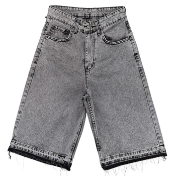 Чоловічі джинсові шорти Chrome Hearts сірі 34(Р) (1027-150-6 CH11)
