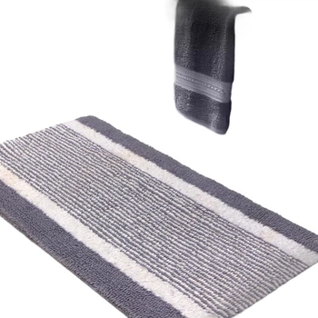 Элегантный напольный коврик Amarelle Elegant Bedroom Premium Ultra-Soft для элитных отелей, Mat07, кофейный цвет (50*80 см)