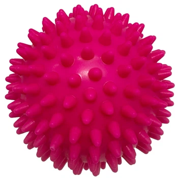 Мяч массажный MS 2096-2(Pink) размер 7,5 см, розовый
