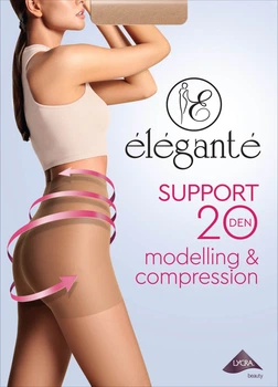 Колготи жіночі SUPPORT 20, р.5, natural