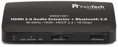 Экстрактор аудио FeinTech VAX01301 HDMI Черный k1