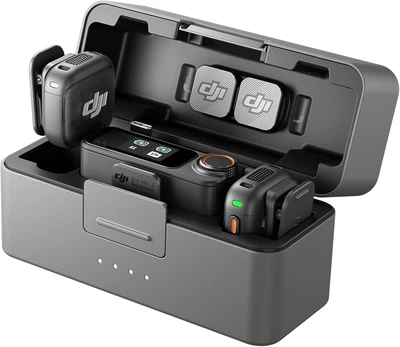 Беспроводной петличный микрофон DJI Mic 3 (2 TX + 1 RX + Charging Case) (102157401) - Б/У