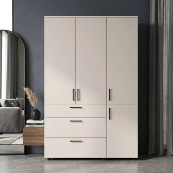 Шафа для одягу Doros Торн Кашемір 3 ДСП/3Ш (штанга) 135х51.6х200 (DRS-012061)