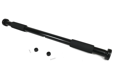 Раздвижной турник EasyFit EF-1633-3 в дверное отверстие (83-130 см) Черный