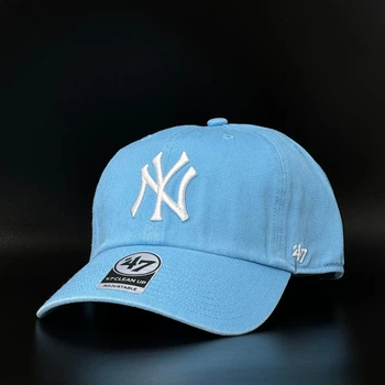 Блакитна кепка 47 brand New York Yankees Clean Up B-RGW17GWSNL-COA