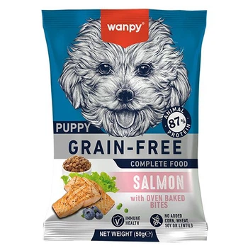 Wanpy Puppy Grain Free Salmon ВАНПИ ЛОСОСЬ ДЛЯ ЩЕНКОВ сухой беззерновой корм