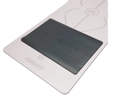 Мини коврик (йопад) каучуковый EasyFit Yoga Pad 60×40 см для йоги и фитнеса EF-1932 Черный