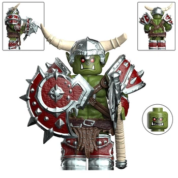 Фигурка для конструктора Орк Орды из вселенной Warcraft Варкрафт DT023
