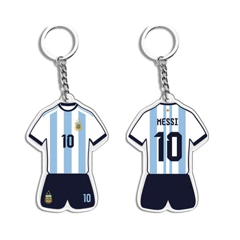 Акриловый брелок футбольная форма Лионель Месси Lionel Messi 2