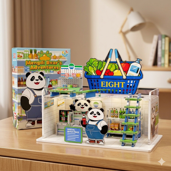 3D румбокс Mengdi Bear's Adventures P9-24, 50 деталей (DP-1245168887)