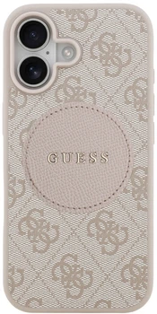 Чохол для смартфона Guess 4G Circle Classic Logo MagSafe для Apple iPhone 17 Pink (3666339490041)