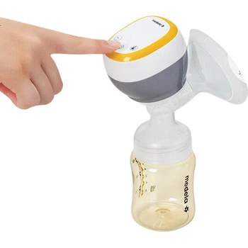 Электрический молокоотсос Medela, интеллектуальный, односторонний, с защитой от обратного потока, комфортный массаж, для грудного вскармливания, удобный и компактный.