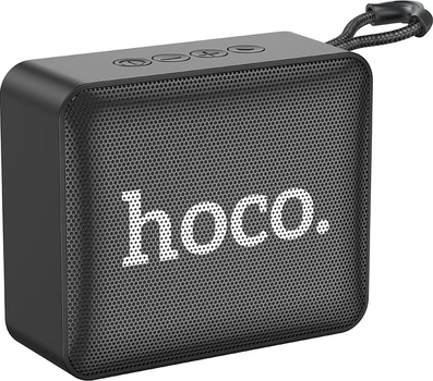 Портативная колонка Hoco BS51 Gold brick sports BT speaker, 5W, Black (6931474780737)
